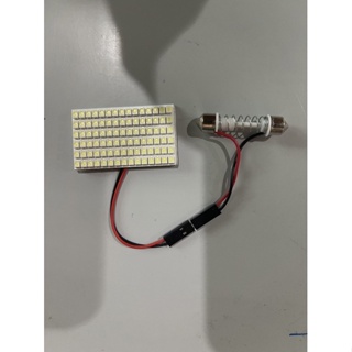 ไฟเพดานรถยนต์ 150 SMD  12v แสงขาวอมฟ้า