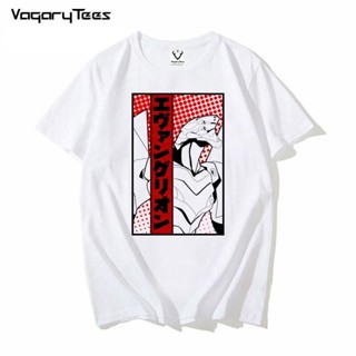 JAPAN Ayanami Ikari Shinji Eva 01 02 anime t shirt men white casual short sleeve tshirt homme manga unisex streetwear t-