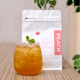 ผงชาพีช ชาพีช ชาพีชพร้อมดื่ม Peach Tea / Peach Powder / Peach Tea Premix : Red Drip - Specialty Coffee (100g , 200g)