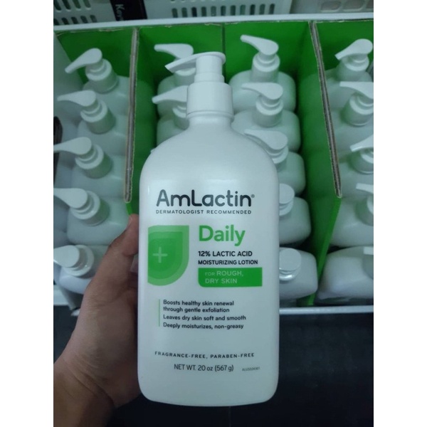 Amlactin Moisturizing Body Lotion สูตร Daily ขนาด 567ml โลชั่น
