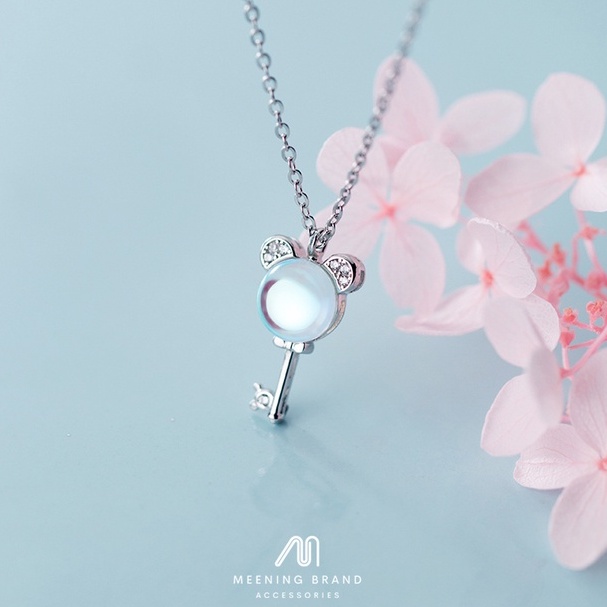 MeeningBrand❀สร้อยคอเงิน BEARLY [02-0082]