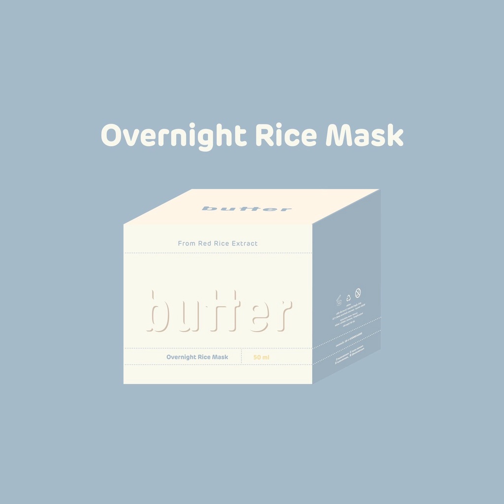 BUTTER Overnight Rice Mask