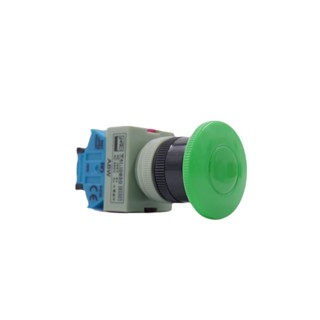 ABW-411 หัวเห็ดกด ไม่ล๊อค 1NO 1NC สวิทช์หัวเห็ด สินค้าพร้อมส…