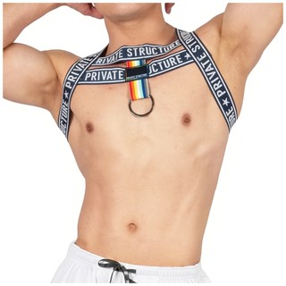 Private Structure สายรัดหน้าอกผู้ชาย Party Harness