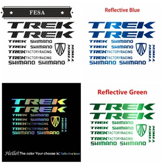 สติกเกอร์ไวนิล ลาย FESA Trek สําหรับติดตกแต่งกรอบรถจักรยาน MTB