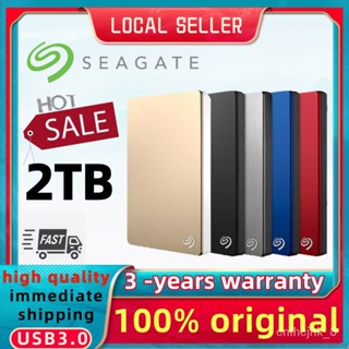 SEAGATE Ssd 【จัดส่งในพื้นที่】ฮาร์ดไดรฟ์ภายนอก USB 3.0 HDD 1TB 2TB 2.5 นิ้ว แบบพกพา