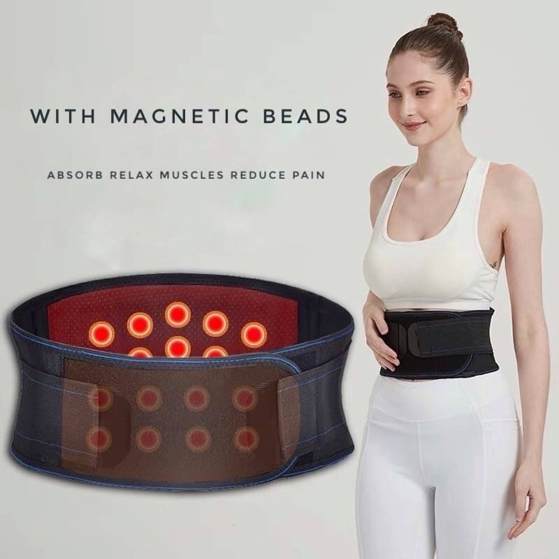 เข็มขัดจัดทรงหลัง เสริมบุคลิก รุ่น Magneticแก้ปวดหลัง ( กล่องแดง-ขาว )