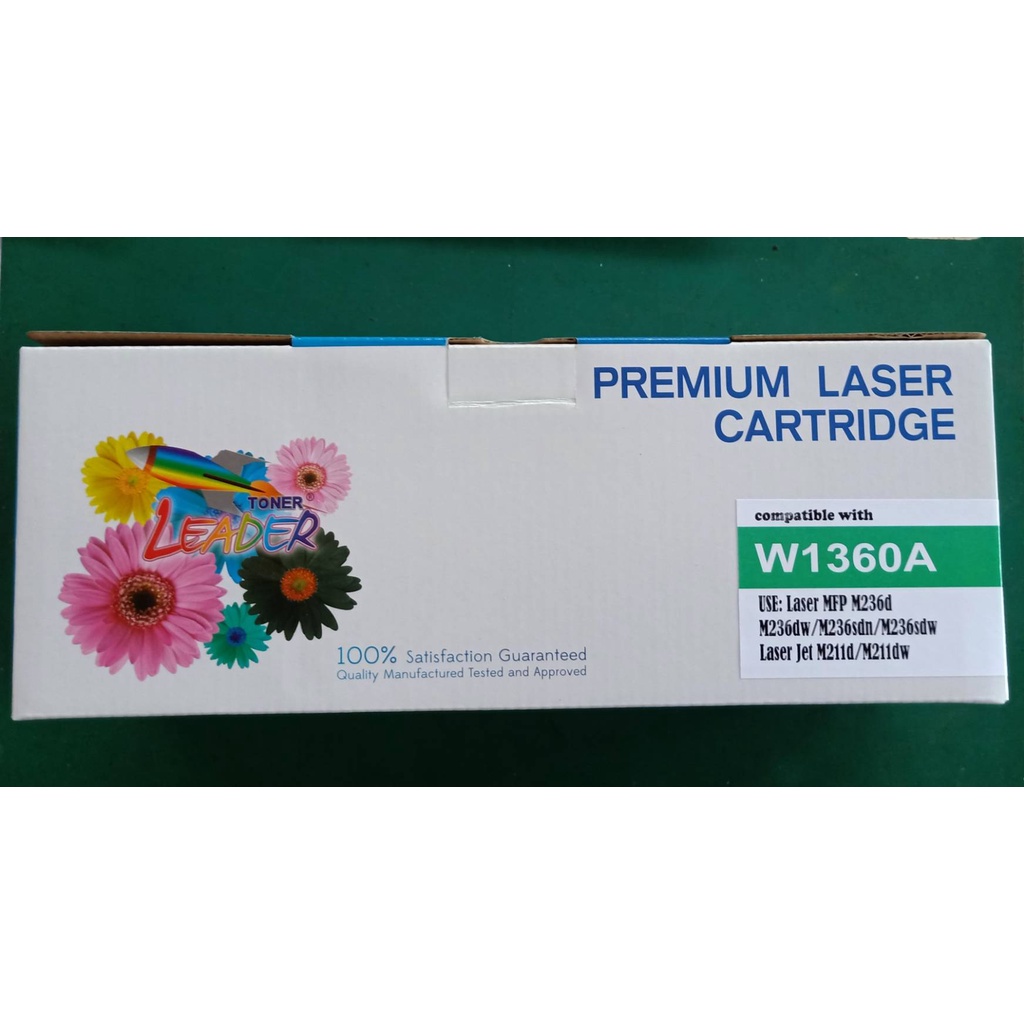 LEADER TONER W1360A ตลับหมึกเลเซอร์ FOR LaserJet M211d/M211dw/MFP M236d/M236dw/M236sdn/M236sdw ราคา ถูกที่สุด ดีลบีเคเค แกลเลอรีภาพที่ 3