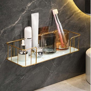 Multifunctional Iron Art Wall Mount Bathroom Shelf for Bathroom Accessories