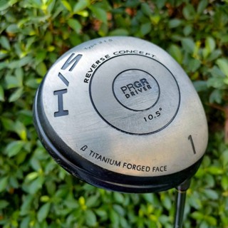 [ผ่อน] DRIVER PRGR H/S REVERSE CONCEPT องศา 10.5 ก้าน DATA055 FLEX BUTT วัสดุ BETA FORGED TITANIUM ตีดีมากๆ พรีเมี่ยม