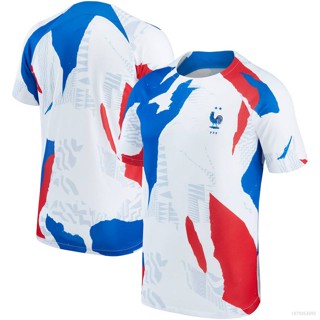 เสื้อกีฬาแขนสั้น ลายทีมชาติฟุตบอล France Jersey ชุดเหย้า สําหรับผู้ชาย