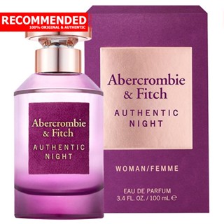 Abercrombie &amp; Fitch Authentic Night EDP 100 ml.