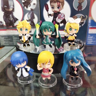 โมเดล มิคุ Model Hatsune Miku เซ็ท 6 ตัว ตั้งโชว์ ของเล่น ของสะสม ของขวัญ ของฝาก