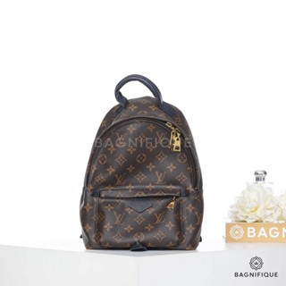 LOUIS VUITTON PALM SPRING MM EBENE MONOGRAM CANVAS GHW