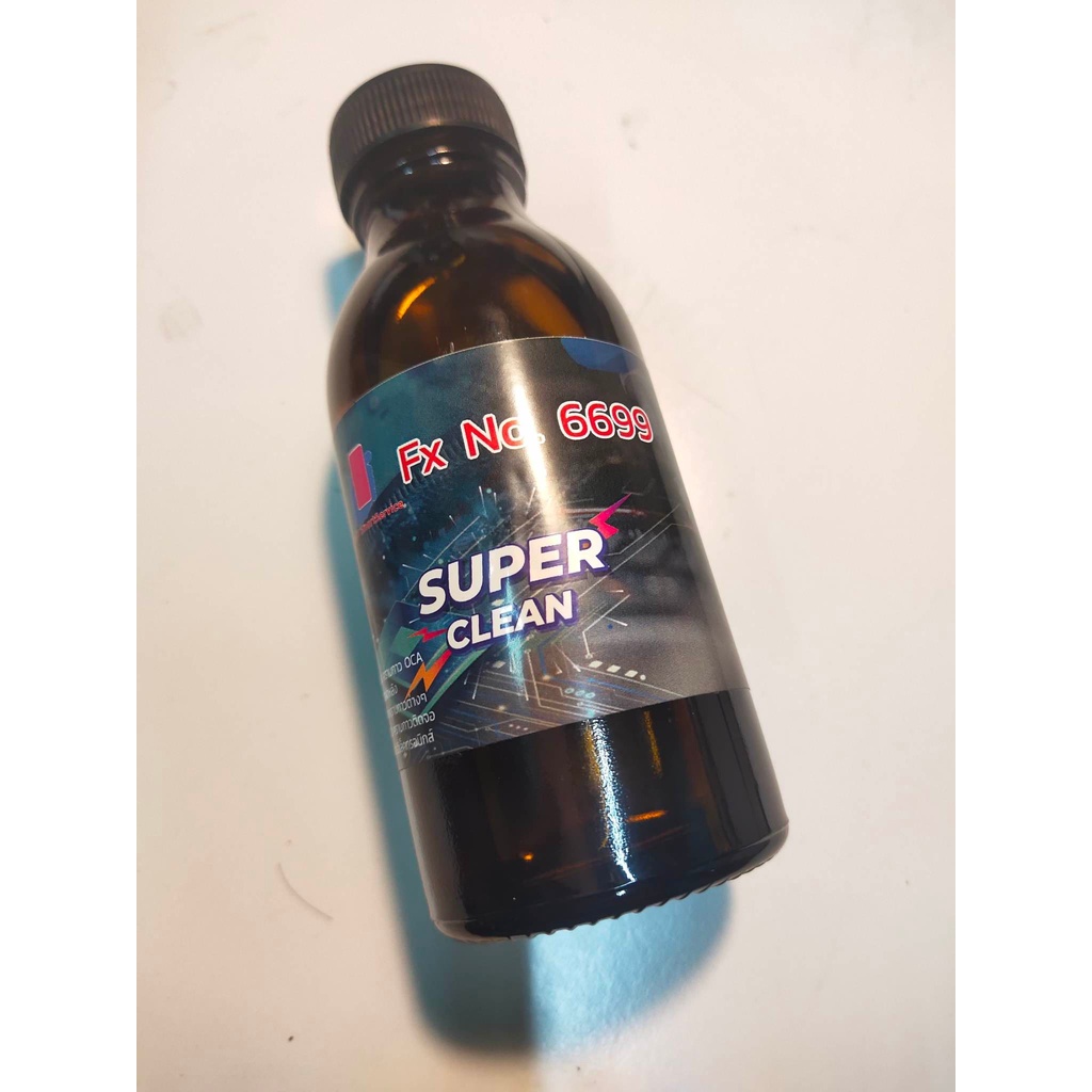 น้ำยาเช็ดคราบกาวโทรศัพท์มือถือ เช็ดกาวขอบจอ ล้างบอร์ด 100ml