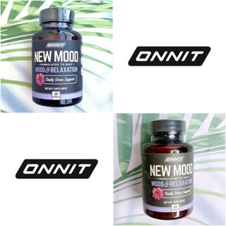 อาหารเสริม New Mood Formulated to Help Mood &amp; Relaxation 30 or 60 Capsules (ONNIT®) อารมณ์ผ่อนคลาย