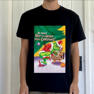 เสื้อยืด พิมพ์ลาย How The Grinch Stole