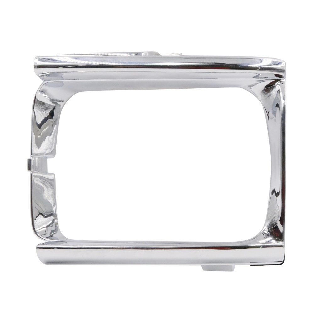 ขอบไฟหน้า สีเงิน หลังชุบ ข้างซ้าย โตโยต้า ไฮลักซ์ ไมท์ตี้เอ็กซ์ N80 N90 รุ่น 2WD Toyota Hilux Mighty