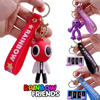 5cm Roblox Rainbow Friends Purple Toy Keychain Pendant Figure The Scientist Kids Adults Fan Xmas Birthday Gift
