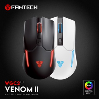 FANTECH Gaming Mouse WGC2 PLUS Wireless Dual Power Modes RGB Lighting