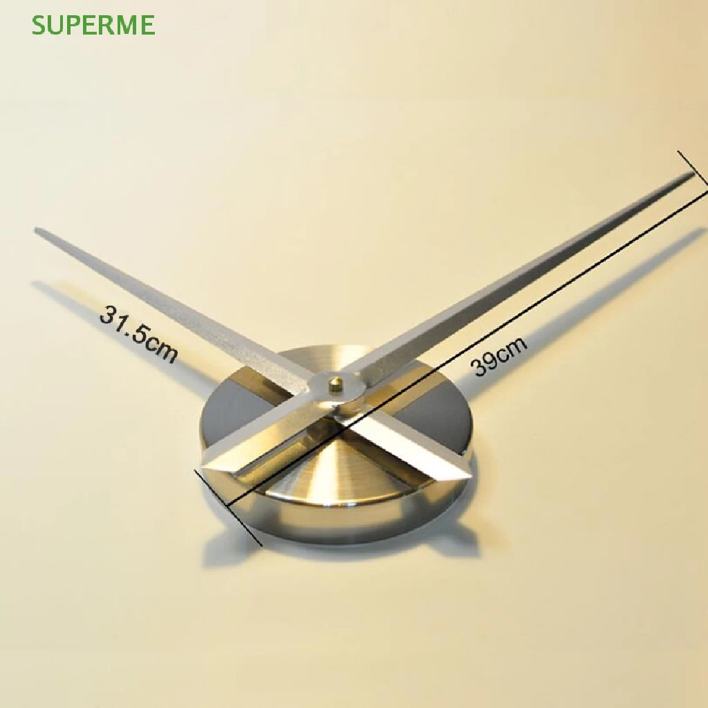 Superme กลไกนาฬิกาแขวน ขนาดใหญ่ DIY