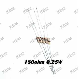 Resistor ตัวต้านทาน 180ohm 0.125W 0.25W 1W 2W 3W 5W 10W