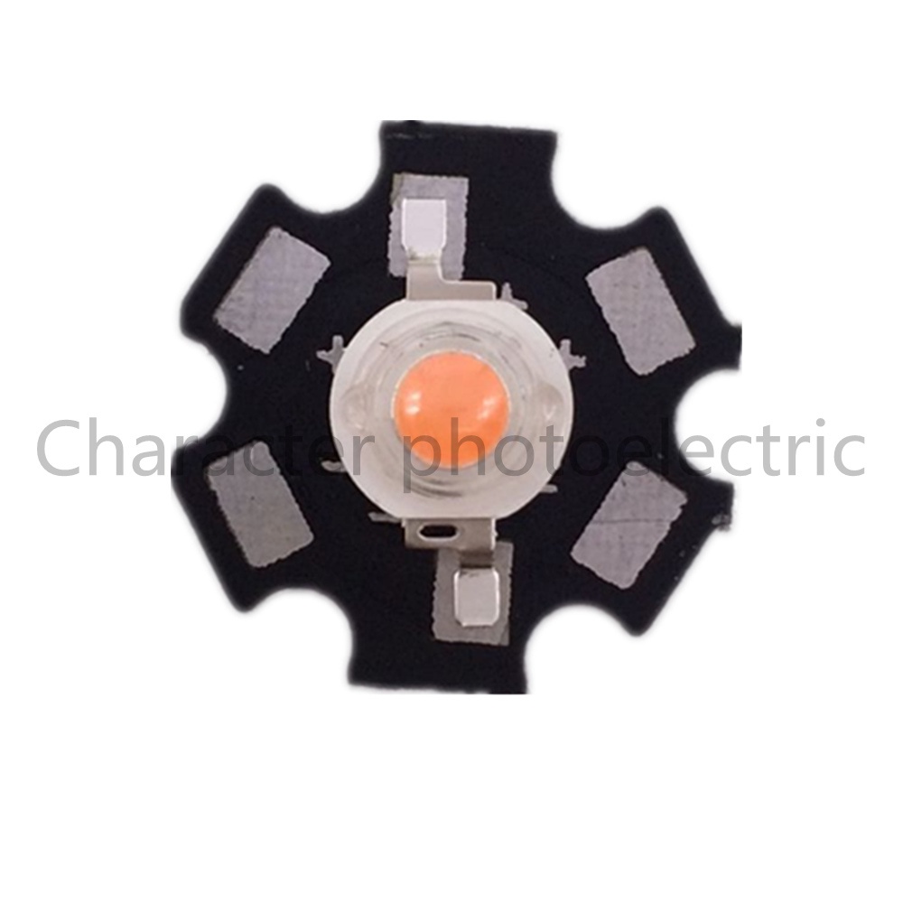 100pcs New Arrival ,1/ 3w full spectrum led chip ,400nm~840nm with bridgelux for medical plant grow 