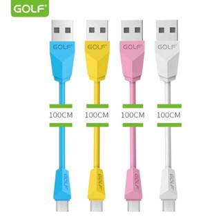 Golf รุ่น GC-27 สายชาร์จUSB  ความยาว 1 m. สายชาร์จคุณภาพสูง สายชาร์จมีความคงทน