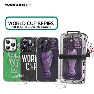 YOUNGKIT WORLD  CUP SERIES เคสแม่เหล็ก ลายบอลโลก ไอโฟน14 (2022)