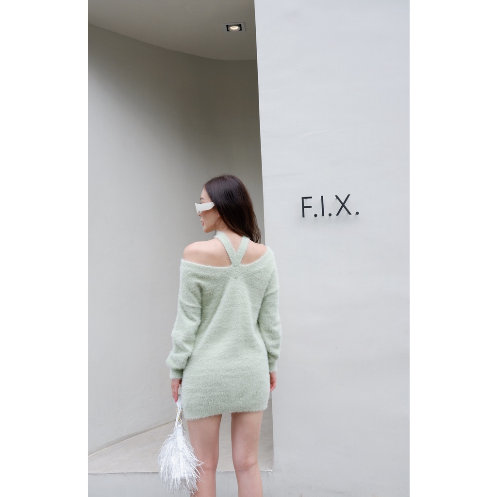 𝙣.𝙨𝙞𝙨𝙩𝙖𝙘𝙡𝙤𝙨𝙚𝙩𝙨 - [WINNY] มินิเดรสสั้นแขนยาว ขนมิ้ง สุดน่ารัก ป้าย :: THITIYA - รูปที่ 4