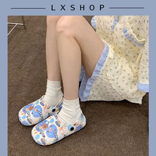 LxShop ฮิตมาก มาแรงแซงทางโค้ง รองเท้าแฟชั่น2022 รองเท้าแตะหัวโต 🪐🧸 น่ารักมากกก 🍧 หวานจับใจ เกาหลีสุดๆ