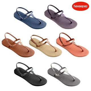 Havaianas Collection ฮาวายานัส รองเท้าแตะ รองเท้าผู้หญิง รองเท้ารัดส้น มี 7 สี Twist FC 4144756 (990)