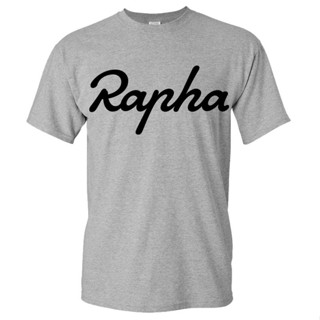 ใหม่ เสื้อยืดแขนสั้น ผ้าฝ้าย 100% พิมพ์ลาย Rapha สีเทา แฟชั่นฤดูร้อน สําหรับผู้ชาย