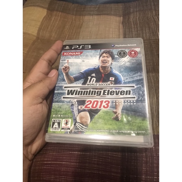ขายแผ่น PS3 winning eleven 2013 world soccer  สินค้ามือสองจากญี่ปุ่น เล่นได้ปกติ