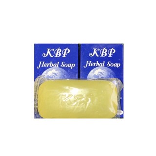 สบู่สมุนไพร KBP Herbal Soap สารสกัดเปลือกมุกและสาหร่ายทะเล ของแท้100%