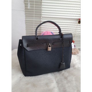 สินค้ามือสอง HERMES handbag Herbag mm black Brandear