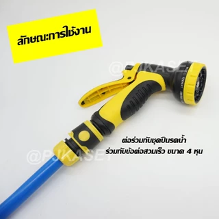 สายยางรดน้ำต้นไม้ สายยางสีฟ้า สายยาง PVC ขนาด1/2 นิ้ว หรือ 4 หุน (แบ่งขาย)ความยาวยาว 3ม. 5ม. 10 ม. 15 ม. และ 20 ม.