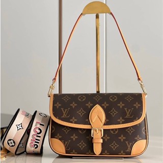 🔥ผ่อนได้🔥LV Diane in Monogram Canvas 24 cm งาน Original [ เทพ ] อุปกรณ์ : Full Box Set