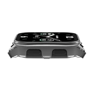 เคสกระจกนิรภัย PC แบบแข็ง บางพิเศษ ป้องกันหน้าจอ สําหรับ Garmin Venu Sq 2