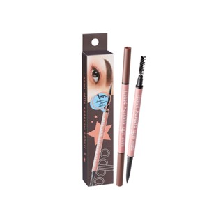 Odbo Nano Slim Eyebrow Pencil #OD7-101 : โอดีบีโอ นาโน สลิม อายบราว เพ็นซิล x 1 ชิ้น alyst