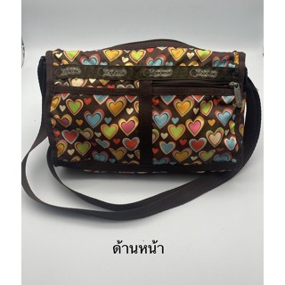 LeSportsac กระเป๋าสะพาย/กระเป๋ามือสอง/กระเป๋าผ้า LeSportsac/LeSportsac มือสอง/LeSportsac ของแท้100%