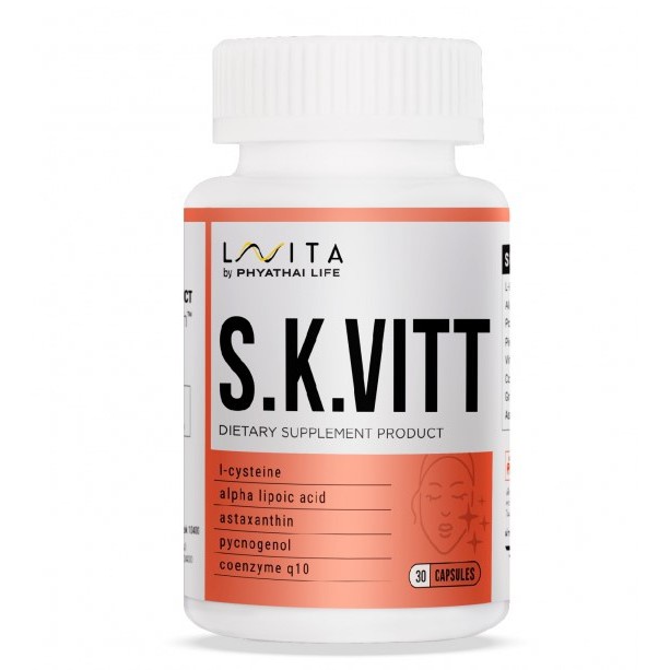 LAVITA S.K.VITT Vitamin วิตามินจากโรงพยาบาลพญาไท  #แอล-ซีสเตอีน#วิตามินC