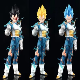 [พร้อมส่ง] โมเดลฟิกเกอร์ Dragon Ball Super Saiyan GK Three-Headed Eagle 1/4 Vegeta บรรจุกล่อง สําหรับตกแต่ง