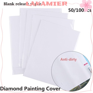 LAKAMIER [Ready Stock] Diamond Painting Cover Anti-Dirty Release Paper Non-Stick Cross Stitch Tool Replacement Accessories