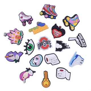 Croc Jibz Pins ใหม่ กระดุม หลากสีสัน สําหรับรองเท้า DIY