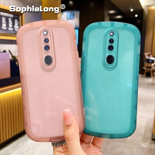 Oppo A9 A9X F11 Pro A5 2020 A11 A11X เคสนิ่ม สีใส สวยงาม ด้านหลัง เคสโทรศัพท์ ป้องกันการตก