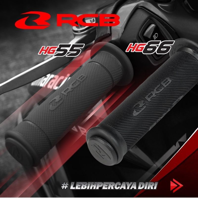 ต้นฉบับ RCB HG55 HG66 HAND Grip SUPER SOFT UNIVERSAL รถจักรยานยนต์ HANDGRIP