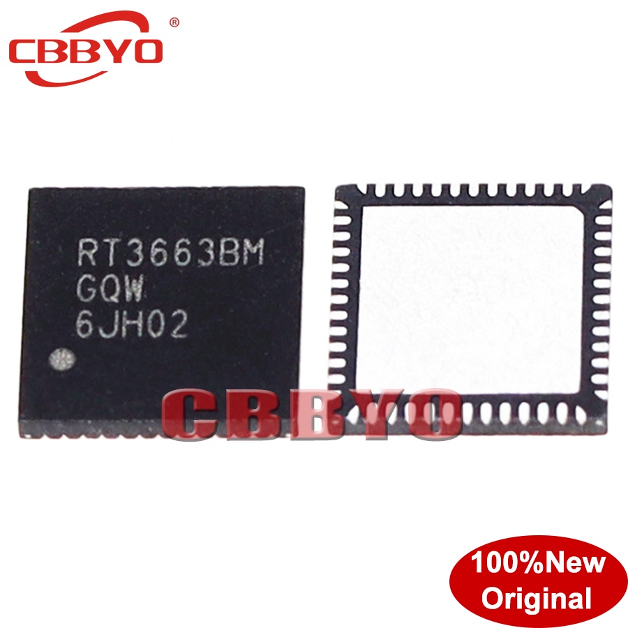 1 ชิ้นใหม่เอี่ยม RT3663BMGQW RT3663BM QFN-52