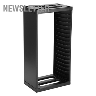 19221 ABS Game Disc Storage Tower Double Layer Shelf Stand Organizer for PS4 Slim Pro