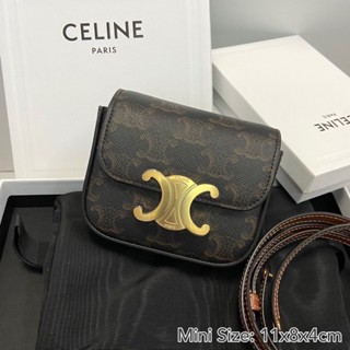 ถูกที่สุด ของแท้ 100% Celine mini triomphe